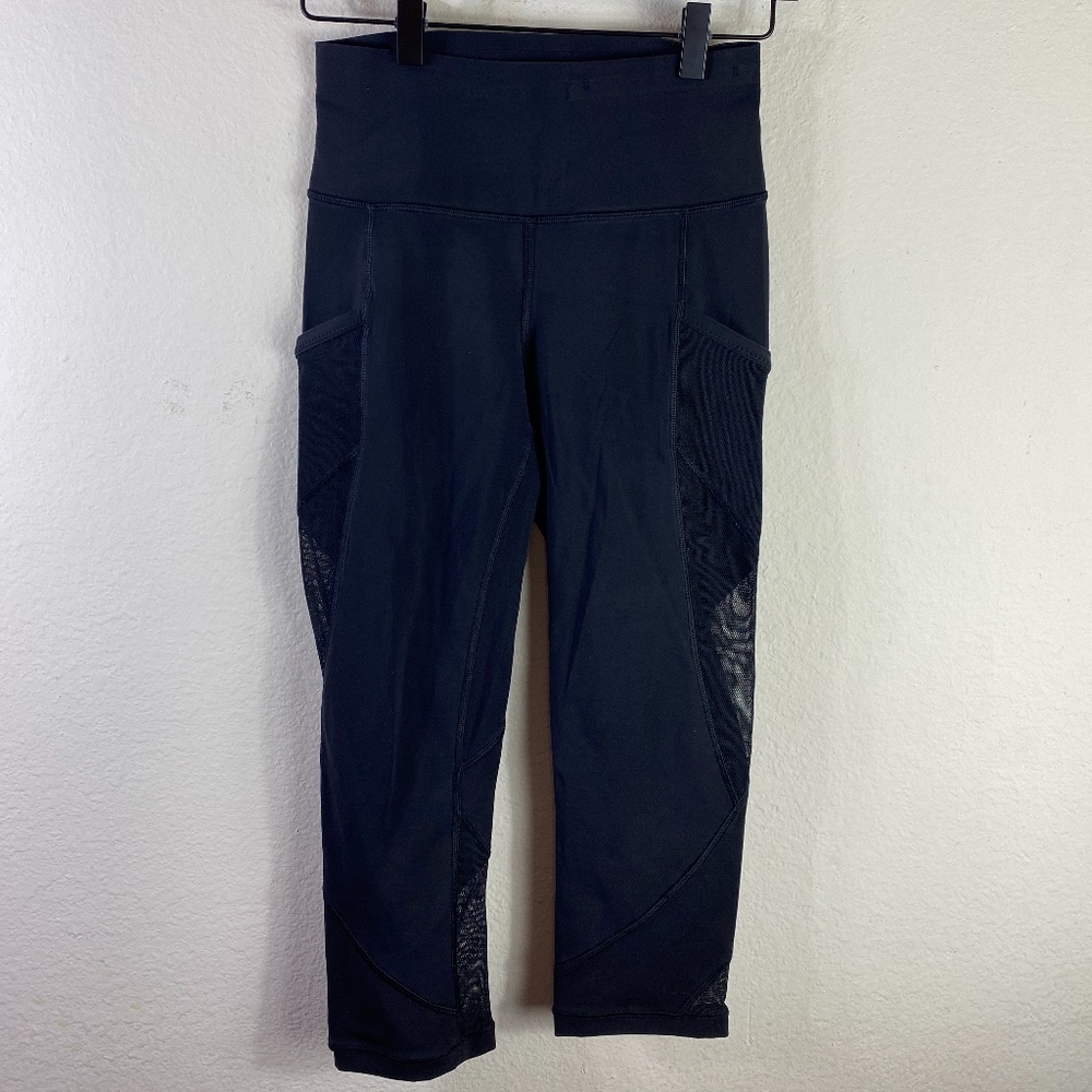 Lululemon Leggings Mesh Sides